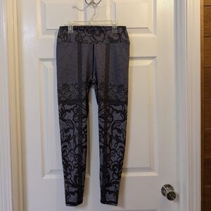 Stylish Kids Gray Patterned Leggings